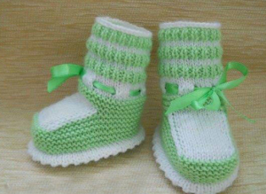 Örgü Bebek Patiği Yapımı Anlatımlı