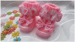 Örgü Bebek Patik Modelleri