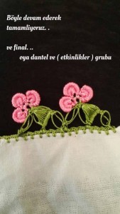 Fıstık Oyası Yapılışı Resimli Anlatımlı